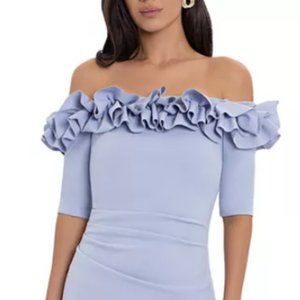 XSCAPE Off-the-shoulder Gown